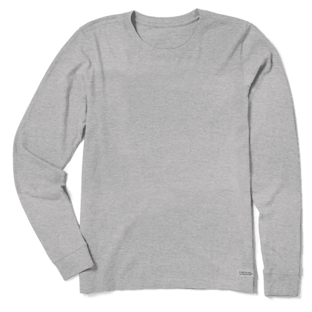 Life Is Good | WOMEN'S SOLID LONG SLEEVE CRUSHER TEE